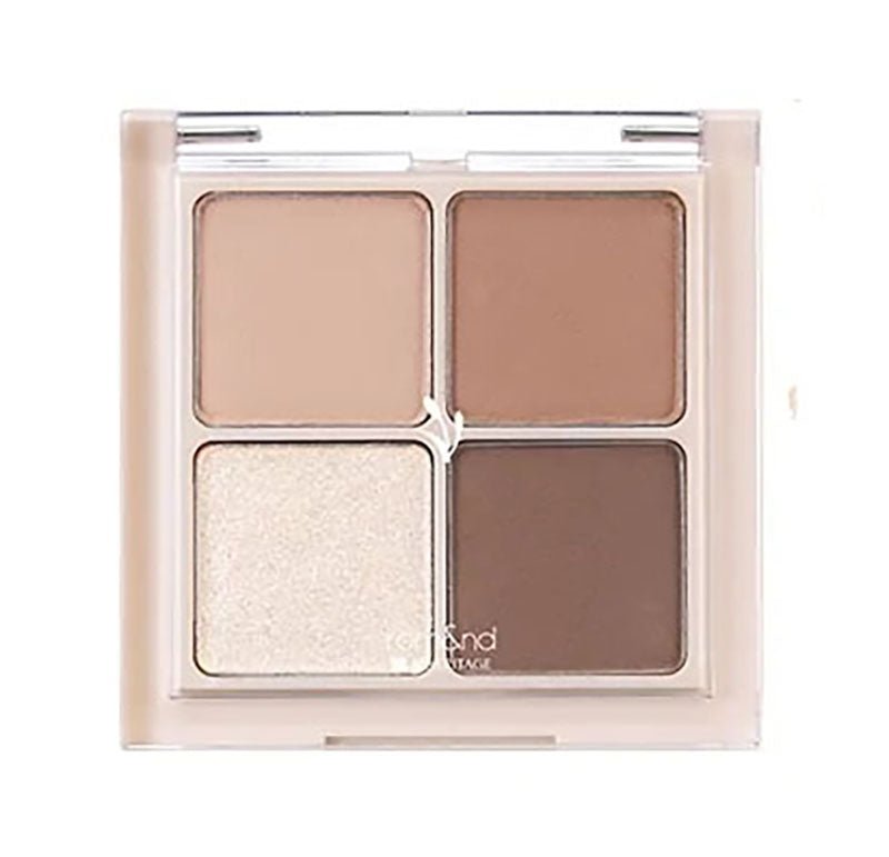 rom&nd Better Than Eyes Music Series N01 Dry Willow Flower Mini Palette - 4 Colors 2ml