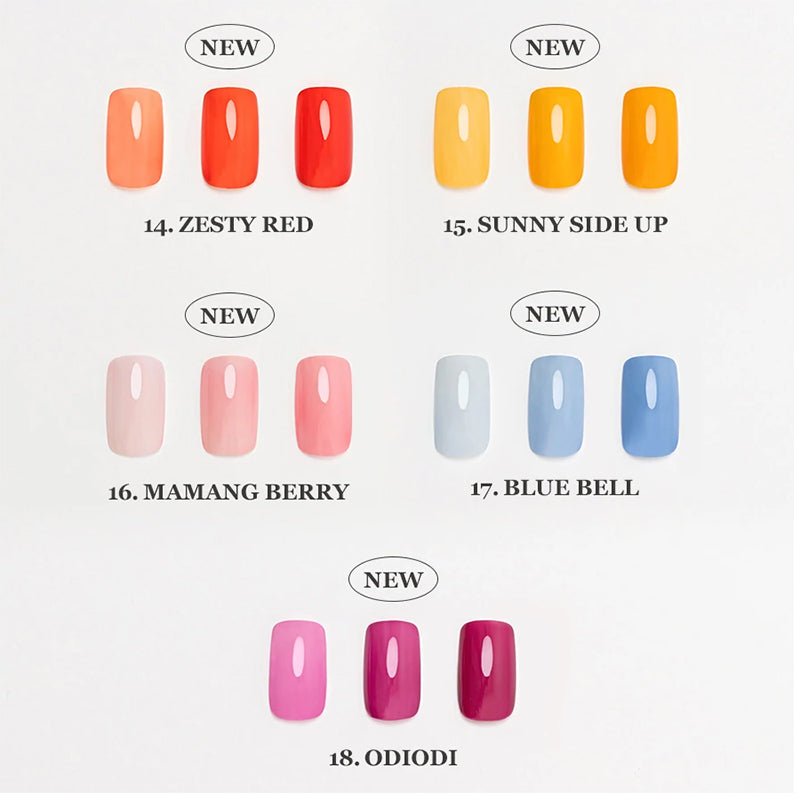rom&nd Mood Pebble Hardener 7ml [Set of 2] - 4 Colors available