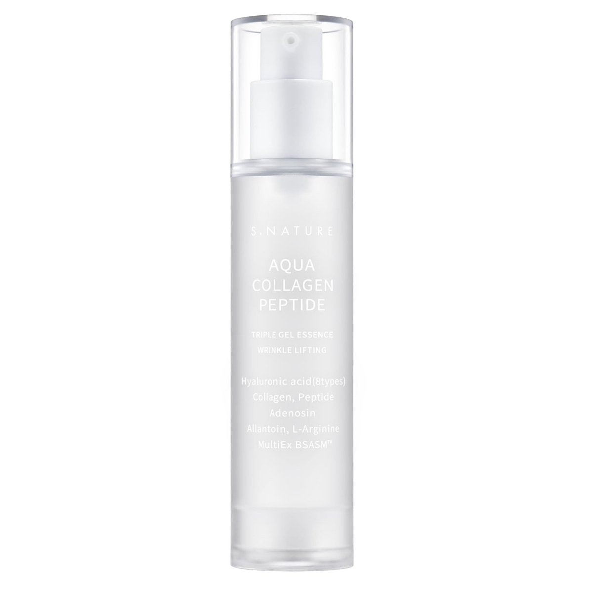 S.Nature Aqua Collagen Peptide Triple Gel Essence 50ml 1+1 Set (+ Toner 12ml)