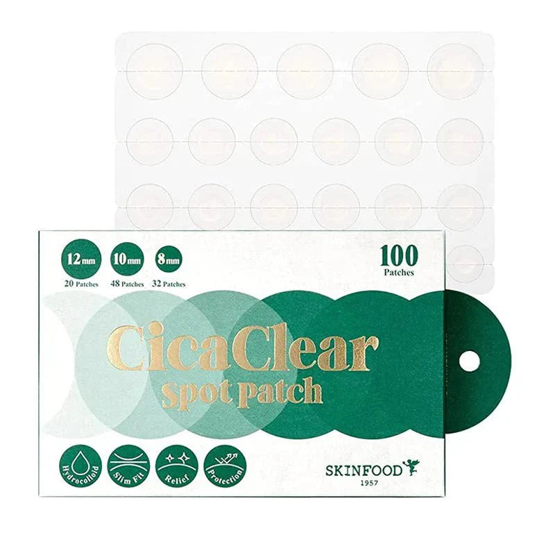 Skinfood Cica Clear Spot Patch (100 Patches) 350ml