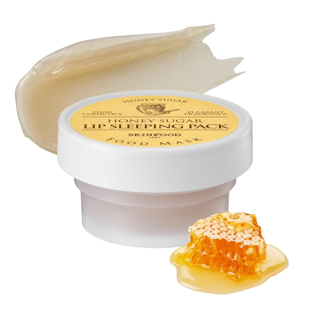 Skinfood Honey Sugar Food Mask Lip Sleeping Pack Honey Scent 21g x 2ea