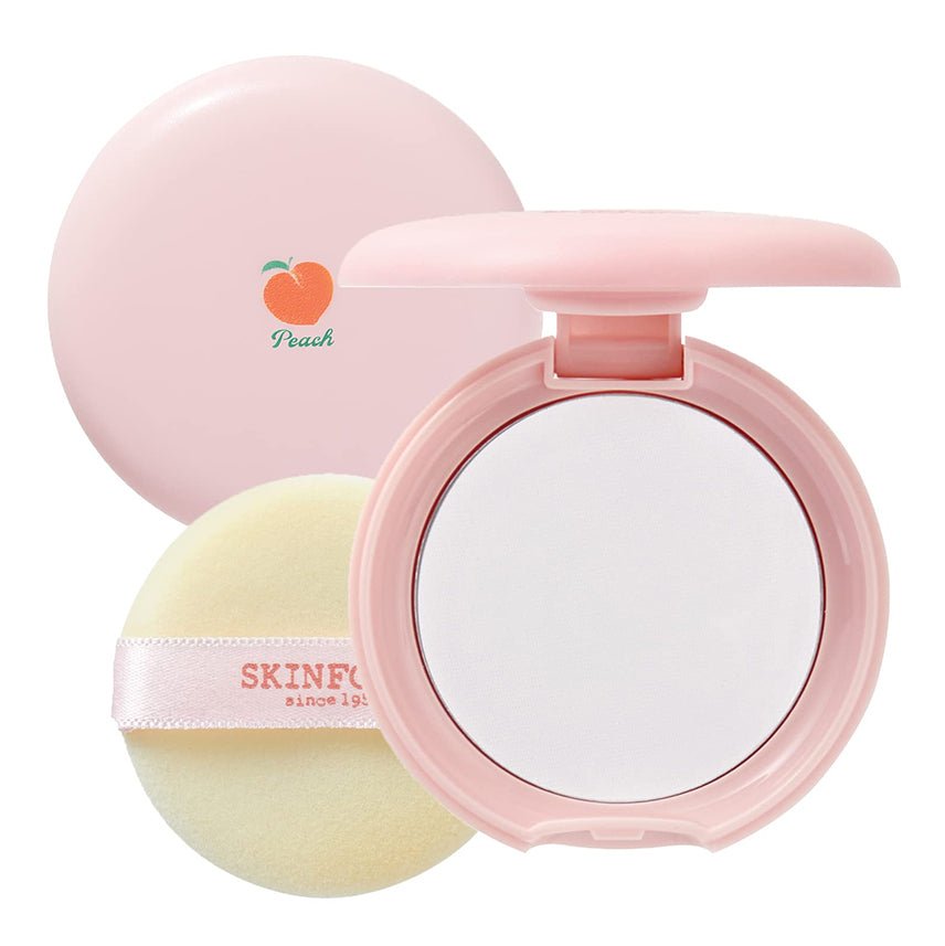 Skinfood Peach Cotton Pore Blur Pact 100g (0.14oz)