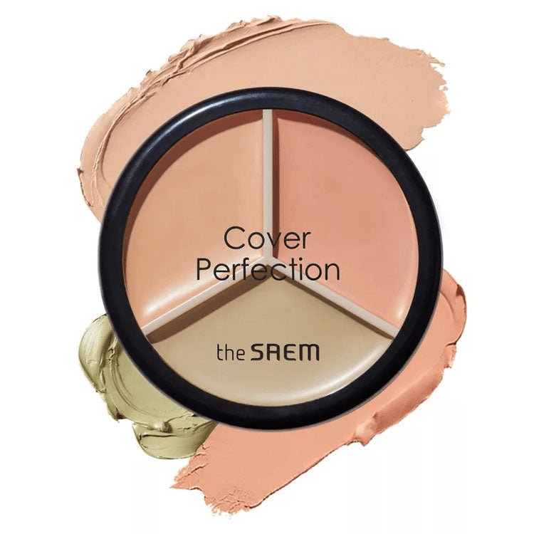The Saem Cover Perfection Triple Pot Concealer 4.4g (7 Colors)