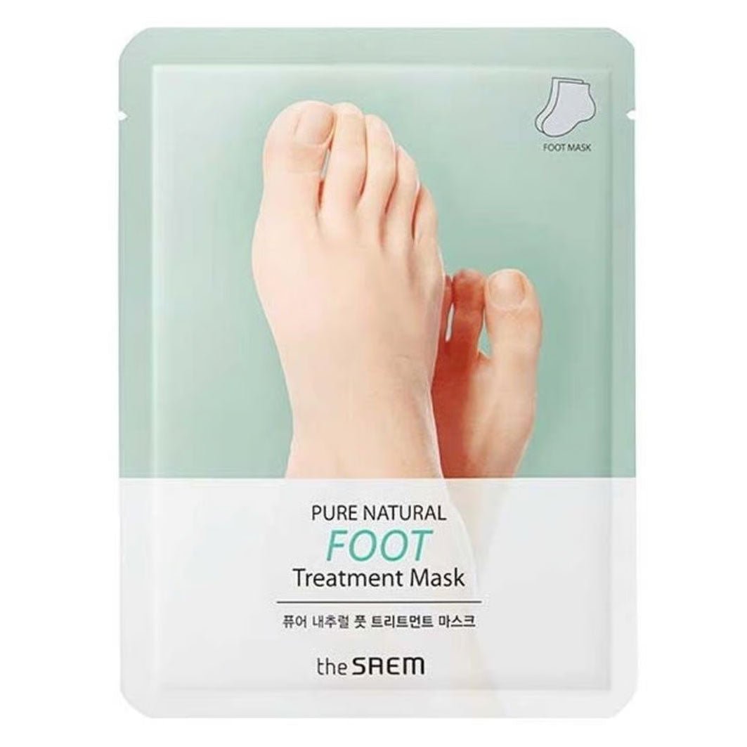 The Saem Pure Natural Foot Treatment Mask 1 Pair (1pc) 30ml