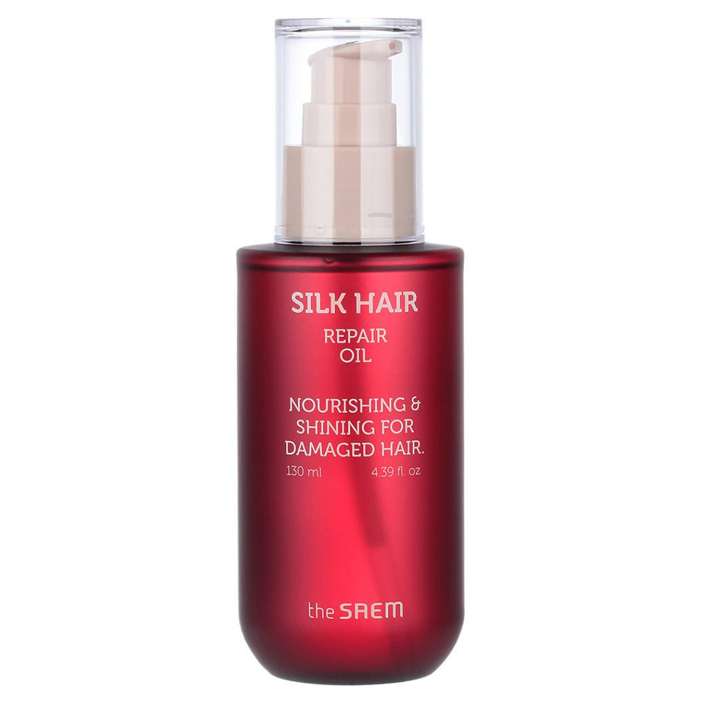 The Saem Silk Hair Repair Oil (Strawberry Scent) 130ml - 1pc