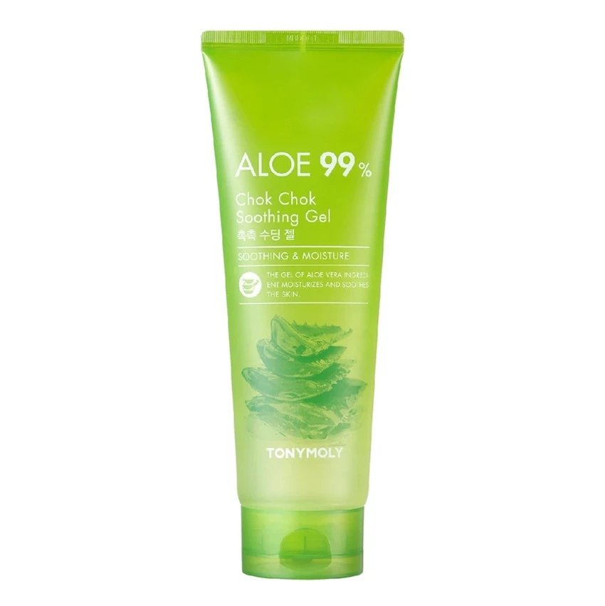 TONYMOLY Aloe 99% Chok Chok Soothing Gel 250ml (Pack of 3)