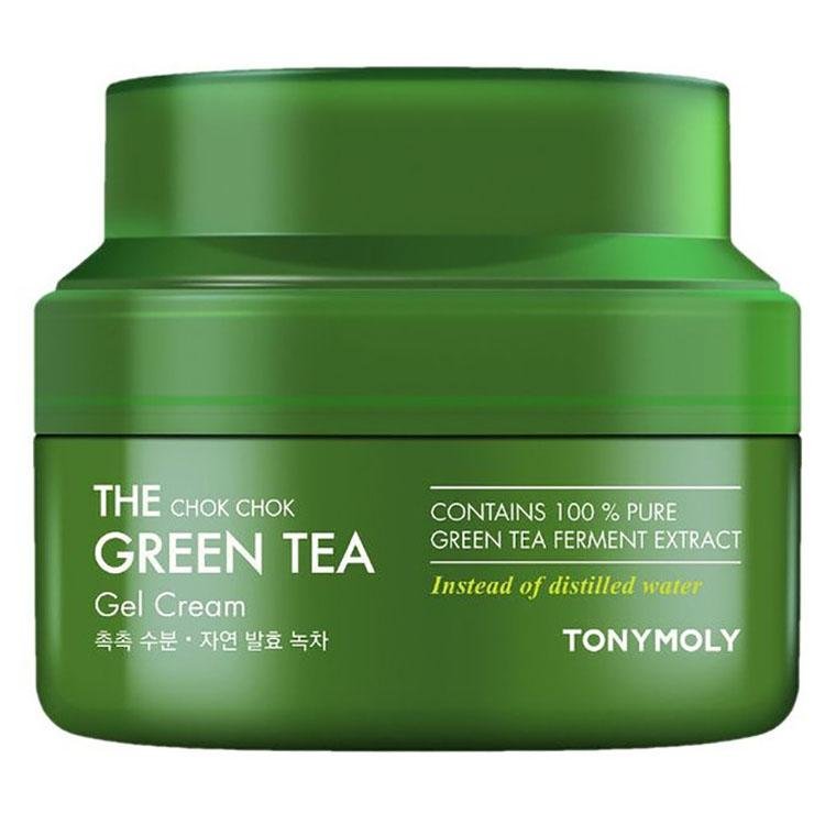 Tonymoly The Chok Chok Green Tea Watery Gel Cream 100ml x 2