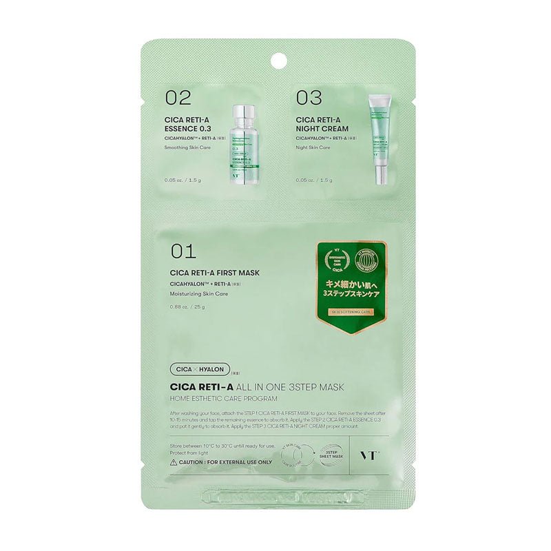 VT Cosmetics Cica Reti-A Beauty Mask (28Sheets / 350g)