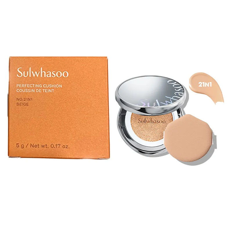 Sulwhasoo Perfecting Cushion Main 5g + Refill 15g #21N1 Beige
