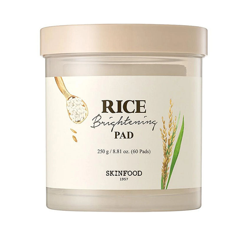 Skinfood Rice Brightening Pad (60 Pads) 100ml