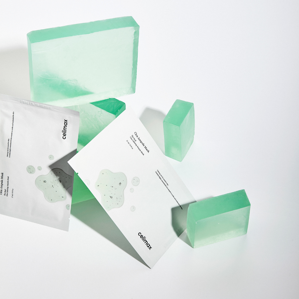 Celimax The Real Cica Calming Ampoule Mask 60ml x 5pcs
