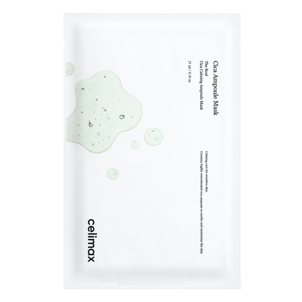 Celimax The Real Cica Calming Ampoule Mask 60ml x 5pcs