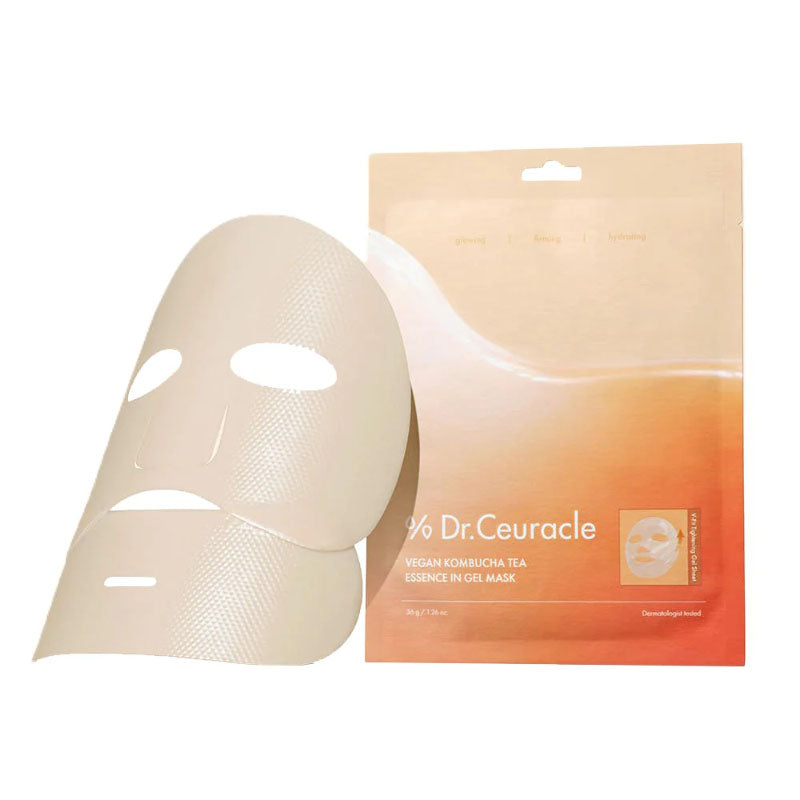 Vegan Kombucha Tea Essence In Gel Mask 36g (1 Sheet)