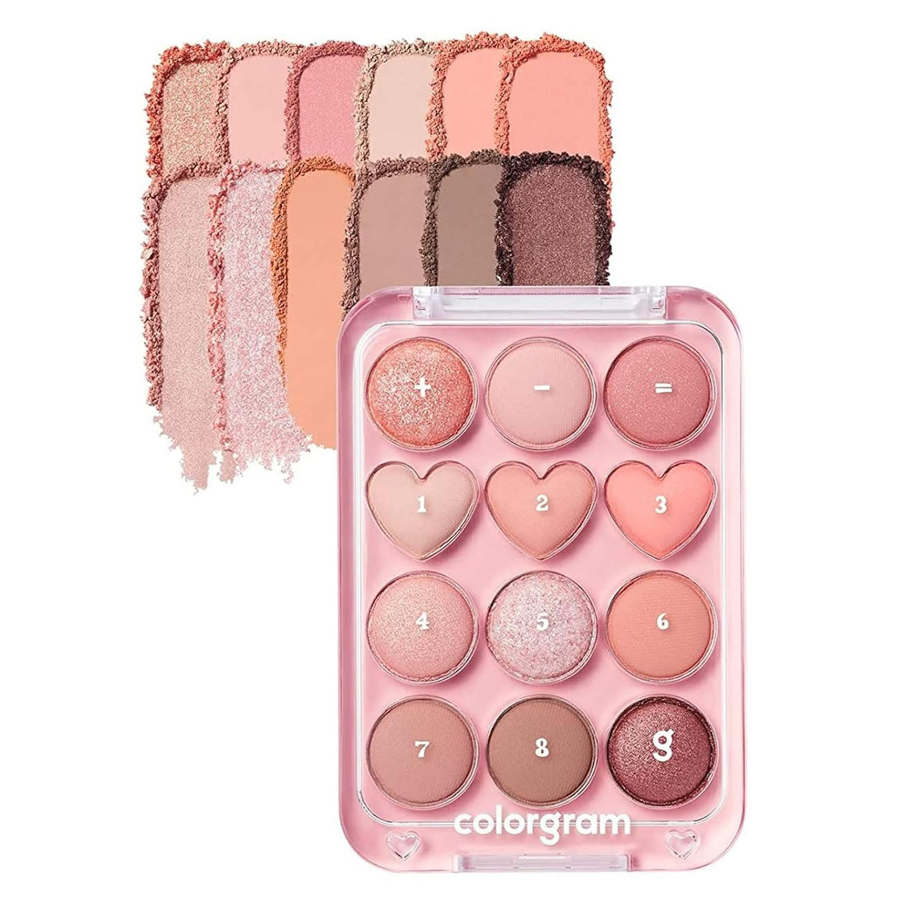 Colorgram Pin Point Eyeshadow Palette - 03 Pink + Lavender Love (1 Unit) 9ml