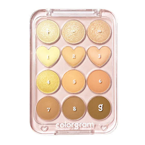 Colorgram Pin Point Eyeshadow Palette - 03 Pink + Lavender Love (1 Unit) 9ml