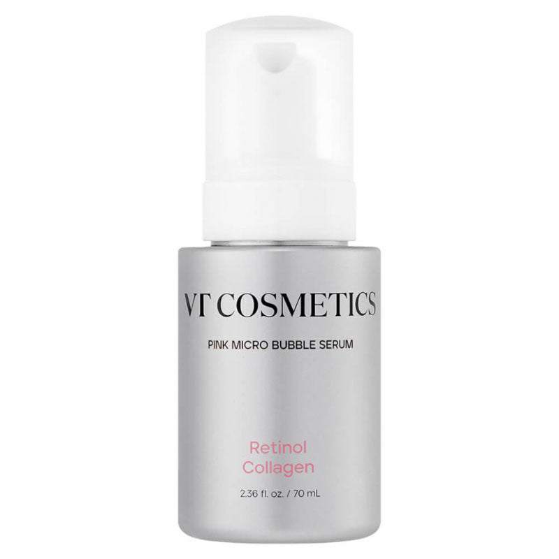 VT Cosmetics Retinol Collagen Pink Micro Bubble Serum 70ml, 1pc