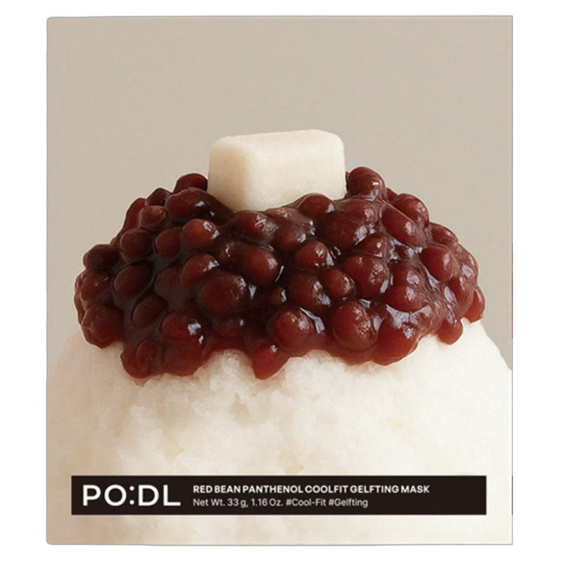 Red Bean Panthenol Coolfit Gelfting Shaved Ice Mask Set (33Sheets)