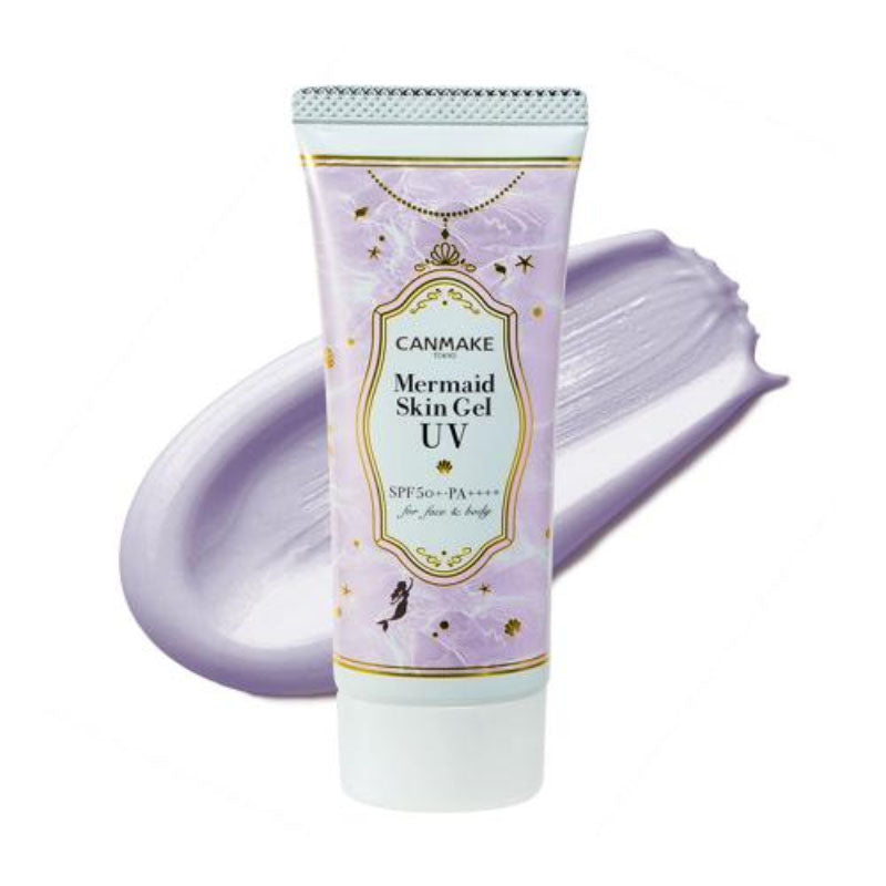 Canmake Mermaid Skin Gel UV Sun Gel 40ml, 3 Pieces