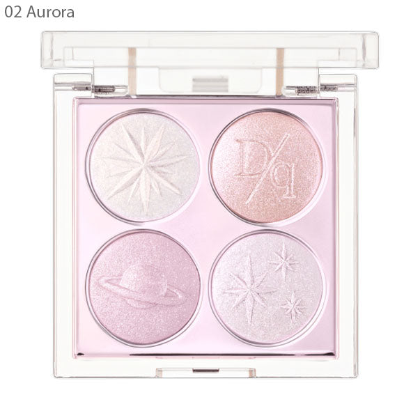 Dasique Starry Night Shadow Palette Holiday Edition 02 Aurora - 2pcs