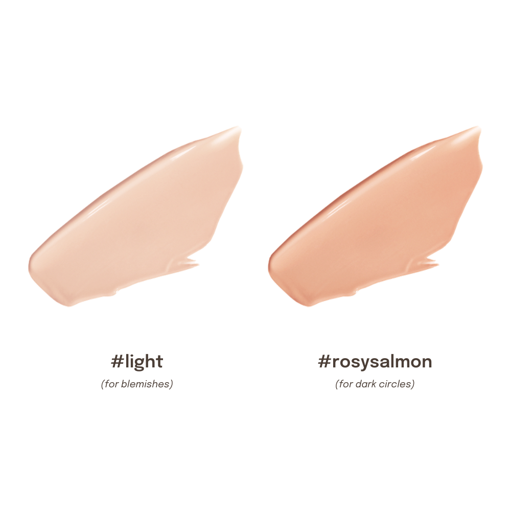 Glow Not Dry Concealer - Light + Rosy Salmon (1pc) 11ml