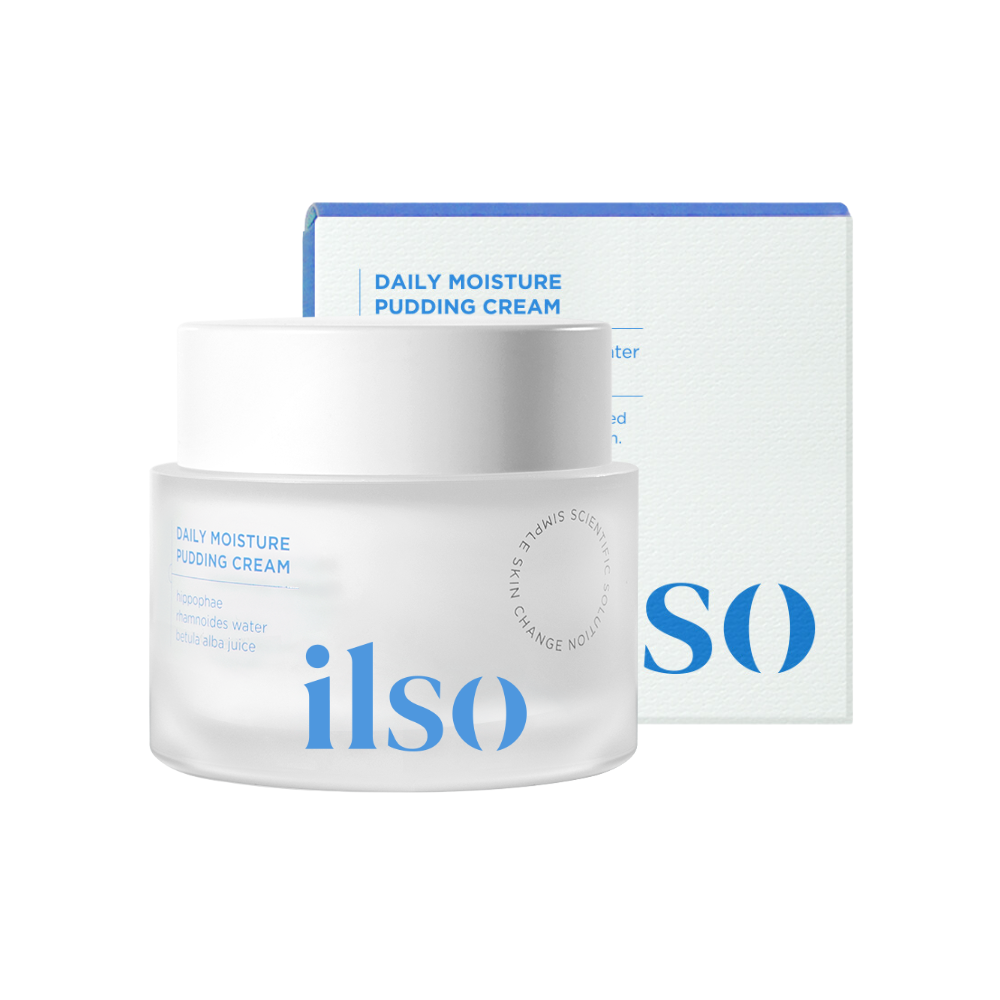 Ilso Daily Moisture Ceramide Pudding Cream 60ml (1pc)