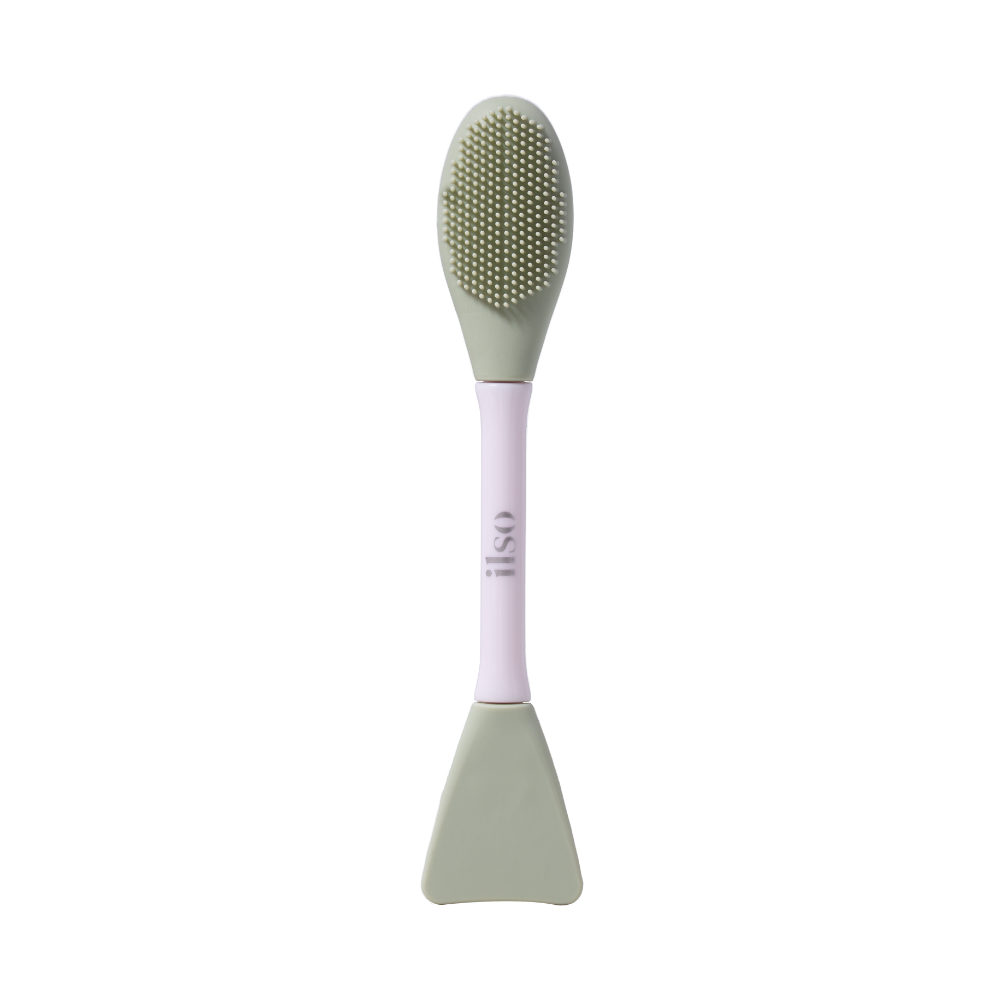 Ilso Dual Clean Cleansing Brush (3-in-1 Cleansing, Pack & Massage) - 1pc 200ml
