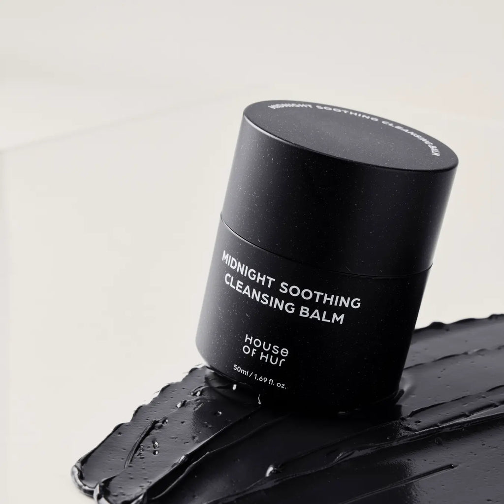 HOUSE OF HUR Midnight Soothing Cleansing Balm 60ml + Brightening Skin Prep Essence Pad 140ml