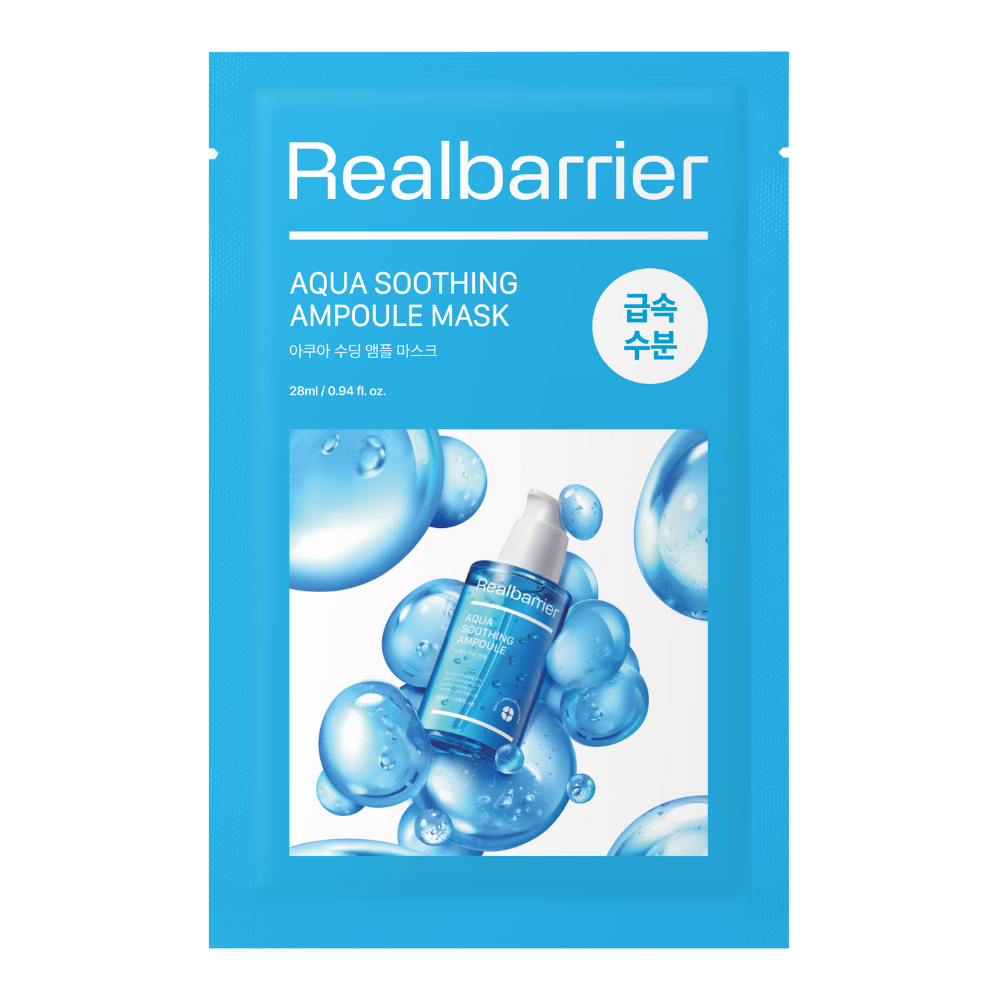 Real Barrier Aqua Soothing Ampoule Mask (New Version) - 90Sheets