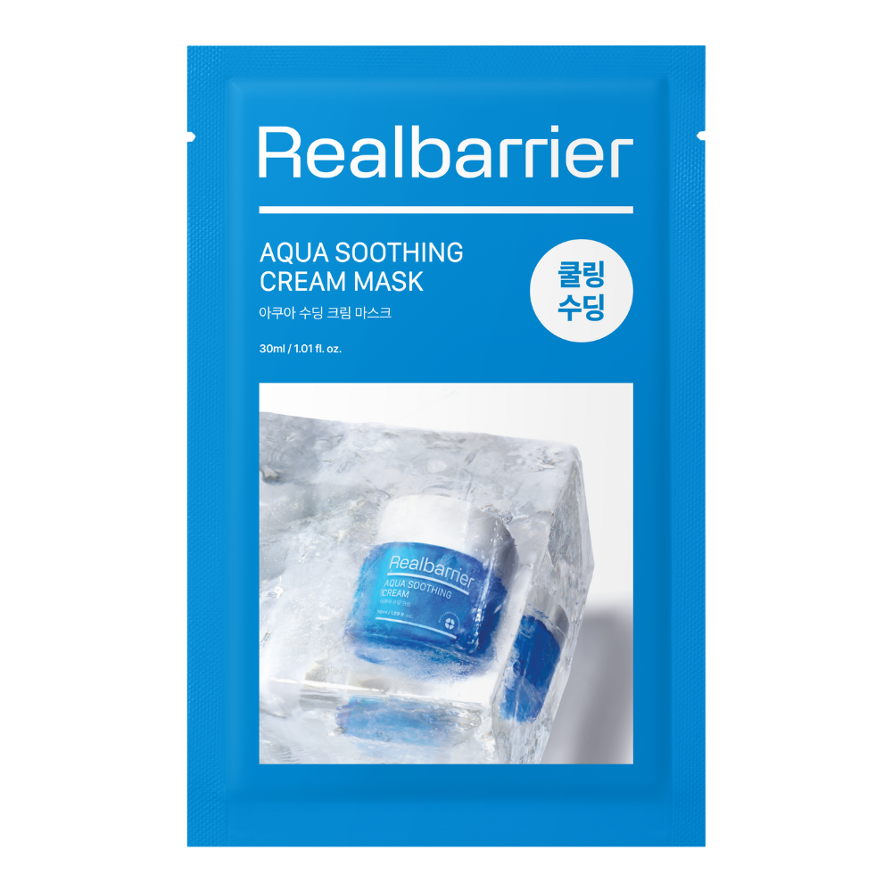 Real Barrier Aqua Soothing Cream Mask - 90Sheets